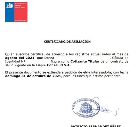 Infografía: Ejemplo de certificado de estado de afiliación y saldos en AFP Habitat