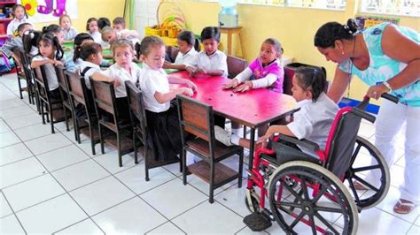 foto de estudiantes en un colegio con enfoque de inclusión o de comunidad escolar