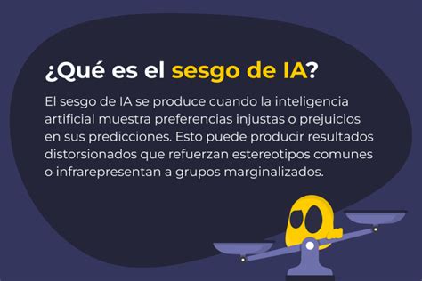 Esquema sobre sesgos en los datos de entrenamiento de IA o barreras de accesibilidad digital