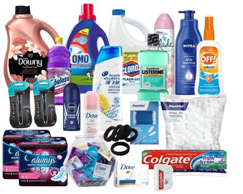 Infografía con los artículos de aseo donados al hogar de ancianos