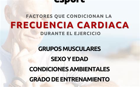 Infografía que muestra factores que afectan la frecuencia cardíaca (estrés, ejercicio, medicamentos)