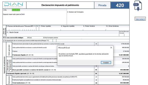 Formulario de corrección del Aporte Adicional