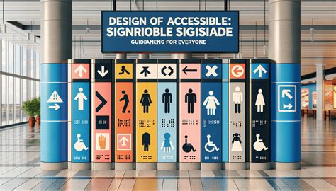 Ejemplo de diseño universal: rampa accesible, señalética clara, subtítulos en pantalla
