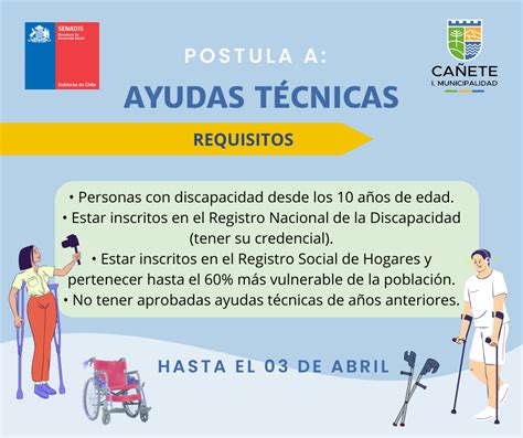Infografía: Pasos simplificados para la solicitud de Ayudas Técnicas en SENADIS