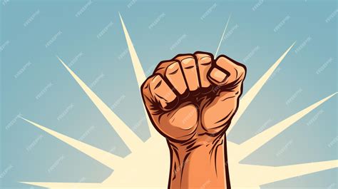Ilustración de un puño cerrado con una rosa, símbolo de la Internacional Socialista