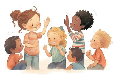 Foto: Niños interactuando y comunicándose a través del juego, resaltando la importancia de la comunicación.