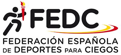 Logos de la FEDC, ONCE, Consejo Superior de Deportes y Comité Paralímpico Español