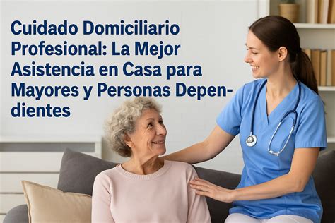 Comparativa entre el cuidado domiciliario y el asilo de ancianos: ventajas y desventajas