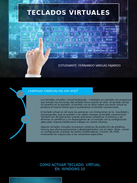 Infografía sobre los diversos periféricos adaptados (trackball, conmutadores, teclados virtuales).