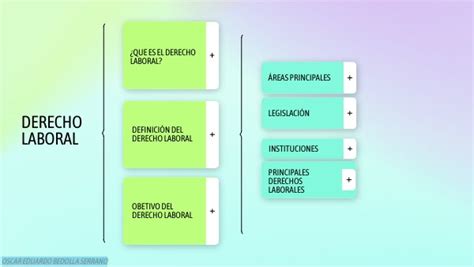 Esquema de la relación laboral y los derechos del trabajador