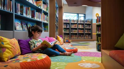 Personas utilizando servicios de biblioteca en un espacio seguro y acogedor