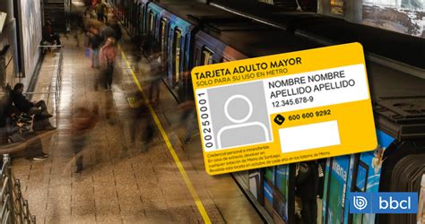 Infografía explicativa sobre el uso de la Tarjeta bip! Adulto Mayor y su tarifa reducida en el sistema integrado de transporte.