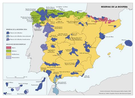 Mapa de España con la ubicación de zoológicos y reservas naturales