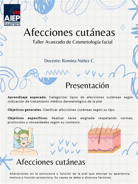 Esquema de las principales afecciones cutáneas por el uso de pañales