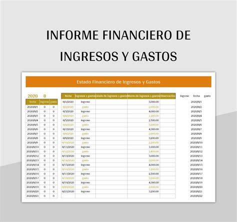Informe financiero con gráfico de ingresos y egresos 2006