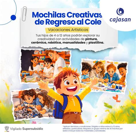 Collage de actividades creativas: pintura, tejido, cerámica