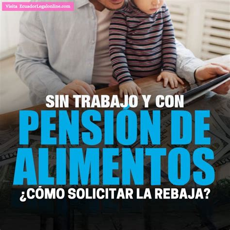 Infografía: Requisitos y pasos para solicitar la rebaja de pensión de alimentos