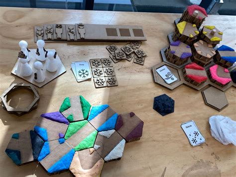 Esquema de juego de mesa adaptado para personas con movilidad reducida