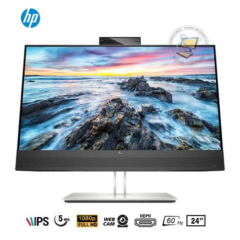 Fotografía de un monitor HP con opciones de accesibilidad activadas