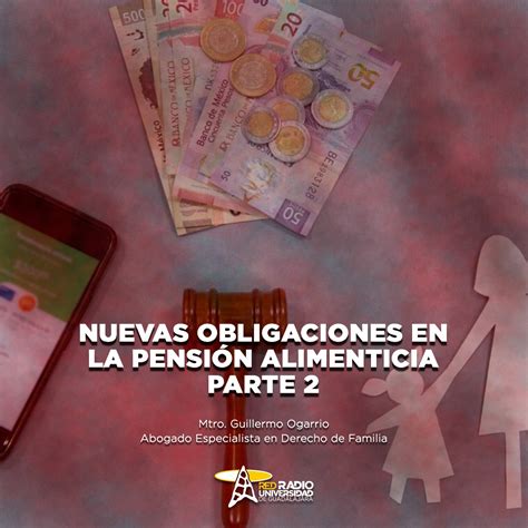 Esquema de las obligaciones de pensión alimenticia