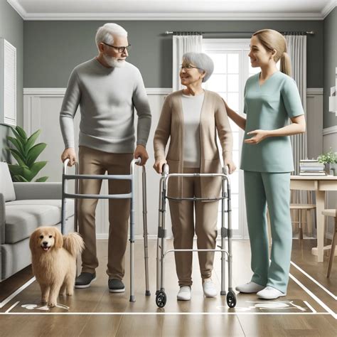 Esquema de las diferentes necesidades de movilidad de los adultos mayores