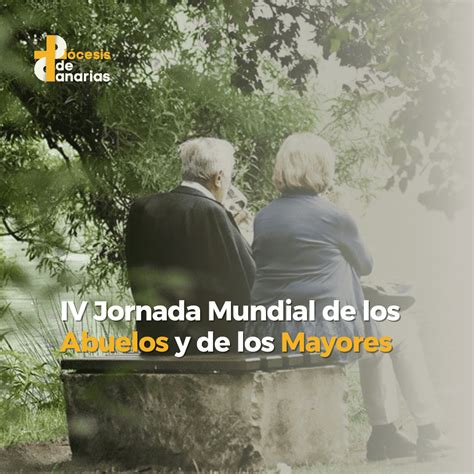 Afiche o infografía de la Jornada Mundial de los Abuelos y de los Mayores