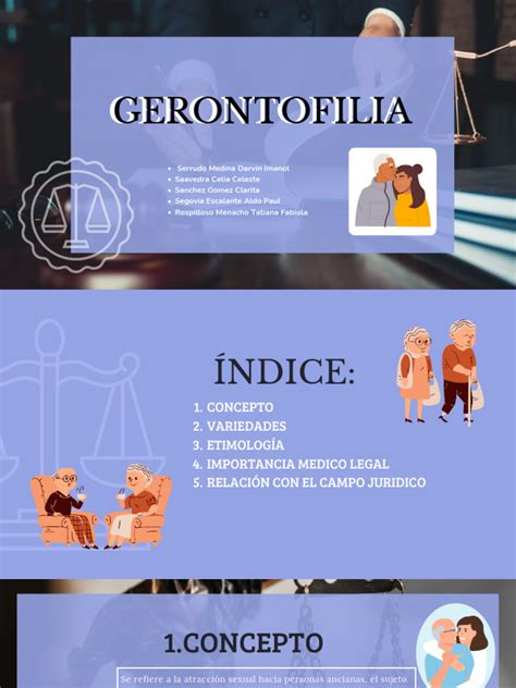 Esquema de las posibles causas psicológicas de la gerontofilia