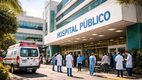 Infografía sobre la disminución de camas de pensionado en hospitales públicos de Chile a lo largo del tiempo
