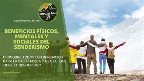 Infografía sobre los beneficios físicos y mentales del senderismo en adultos mayores