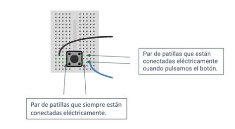 Esquema de cómo conectar un pulsador externo a un juguete con cableado modificado
