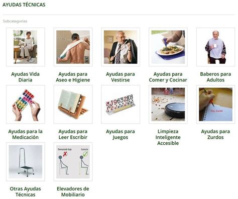 Esquema de tipos de ayudas técnicas para personas con autismo (visual, comunicativa, sensorial)