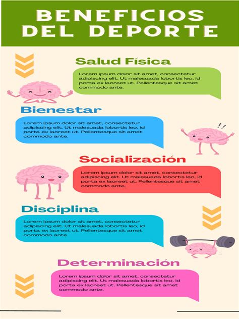 Infografía de beneficios del deporte para personas con discapacidad: físicos, sociales, psicológicos y ocio