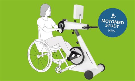 Máquina de rehabilitación MOTOmed en uso