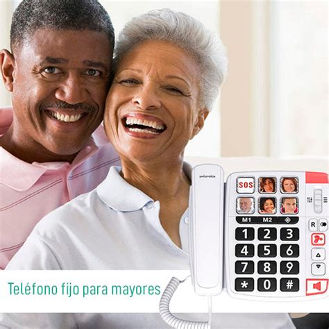 Comparativa de funciones de teléfonos fijos adaptados para mayores