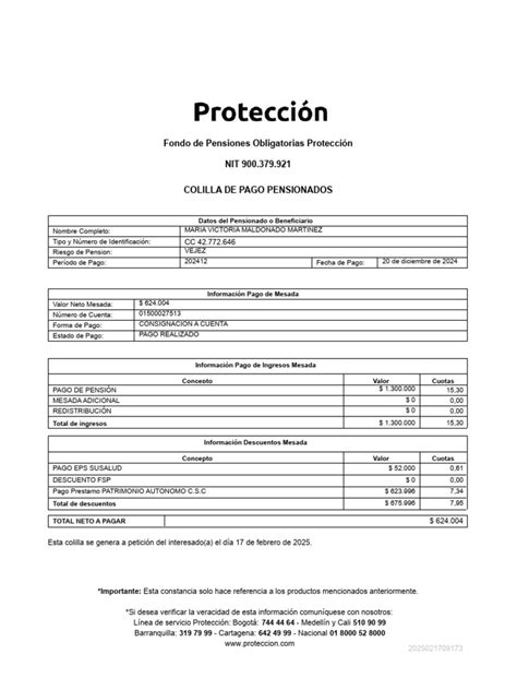 Esquema o infografía sobre cómo acceder a la colilla de pensión en línea