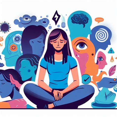 Ilustración que representa el estrés y la ansiedad en el contexto de una crisis social
