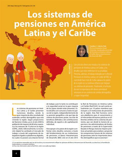 Mapa de sistemas de pensiones en América Latina