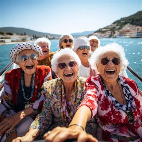 Fotografía de adultos mayores disfrutando de un viaje por Chile