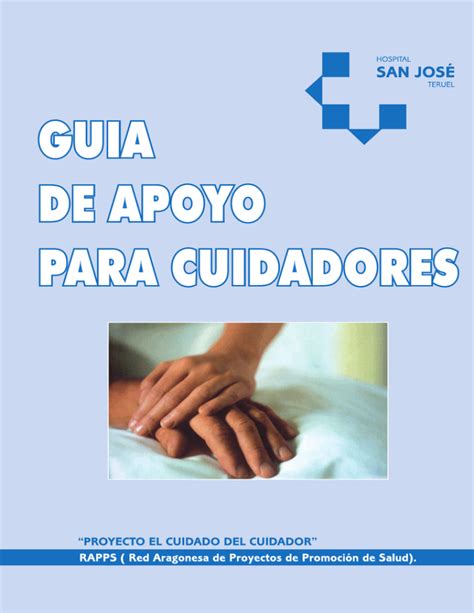 Portada de un cuadernillo o guía de apoyo para cuidadores de Alzheimer.
