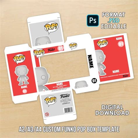 Diseño de figuras Funko Pop