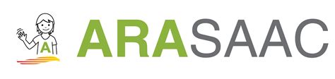 Logotipo de ARASAAC con pictogramas representativos
