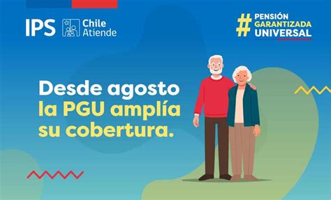 Infografía mostrando la distribución de beneficiarios de PGU por tipo (Contributiva/No Contributiva) y género.