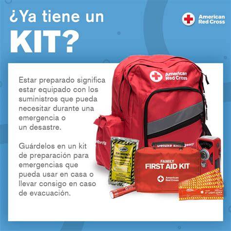Esquema de un kit de emergencia personal y un plan de acción para personas con discapacidad