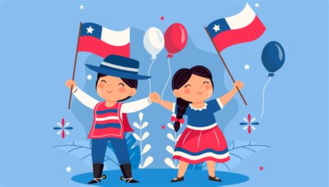 Imagen de chilenos celebrando Fiestas Patrias