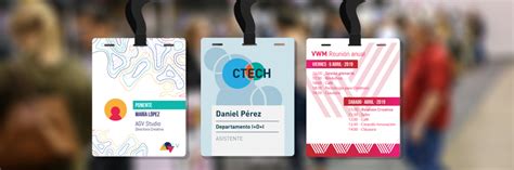 Diseño de acreditación para congresos