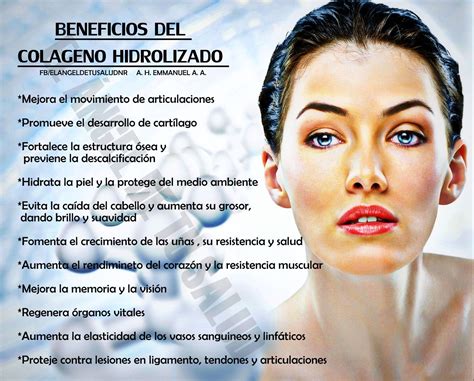 infografía sobre los beneficios del colágeno hidrolizado