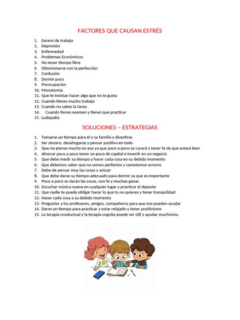 Gráfico de factores que causan estrés parental