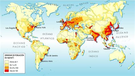 Mapa global mostrando la distribución de las oficinas de la AFP