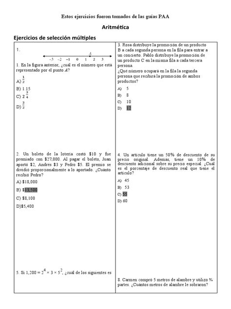 Imagen de ejercicios de aritmética para adultos mayores