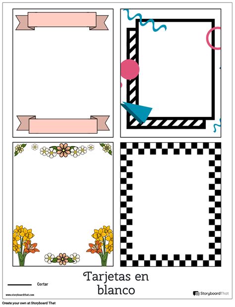 Plantillas de tarjetas identificativas en Edit.org